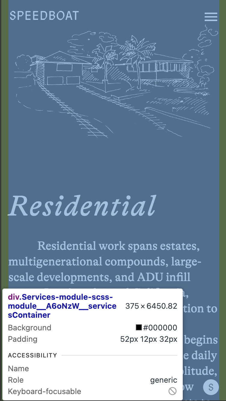 Website design